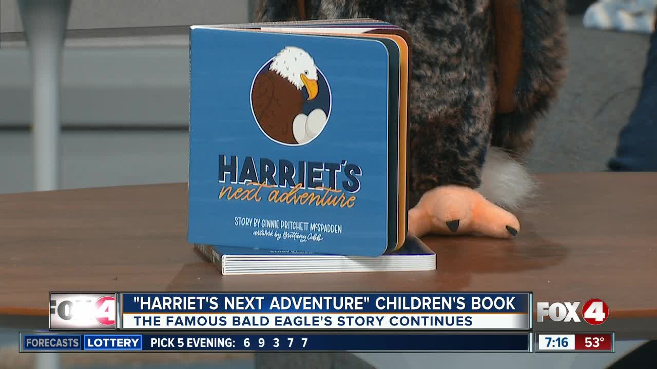 Follow Harriet the Bald Eagle's latest adventures in children's book