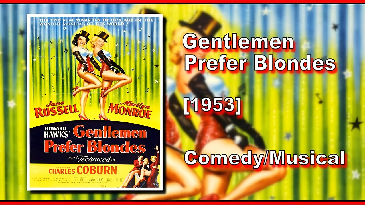 Gentlemen Prefer Blondes (1953) | COMEDY/MUSICAL | FULL MOVIE