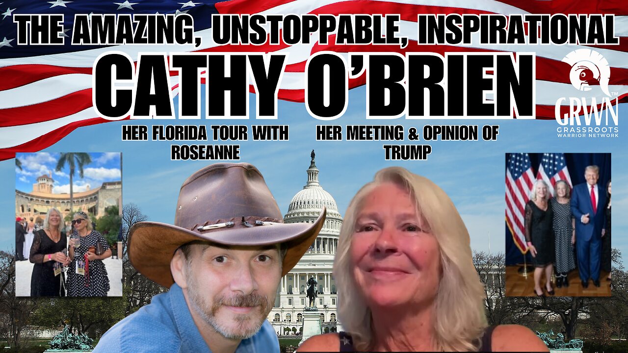 Cathy O'Brien tours FL with Roseanne & Trump, Kevin Hoyt asks questions