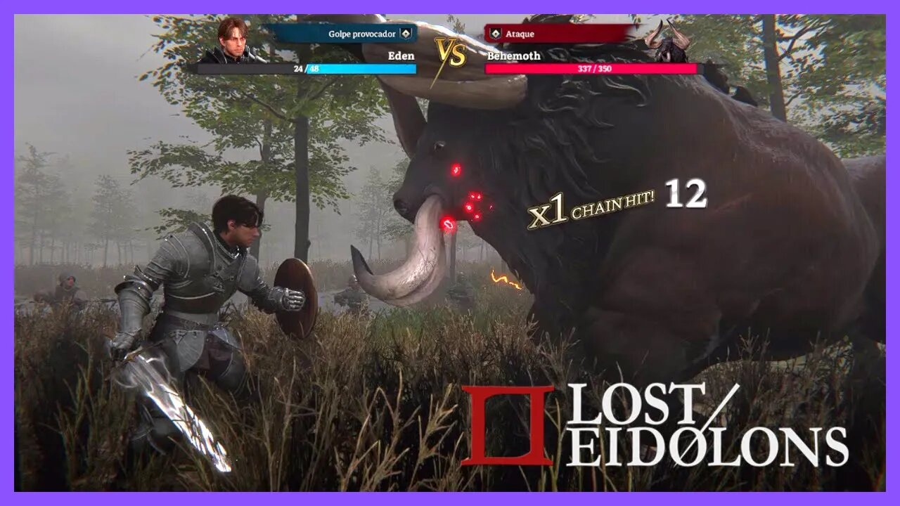 Behemoth Boss Fight | Lost Eidolons - Gameplay PT-BR #29