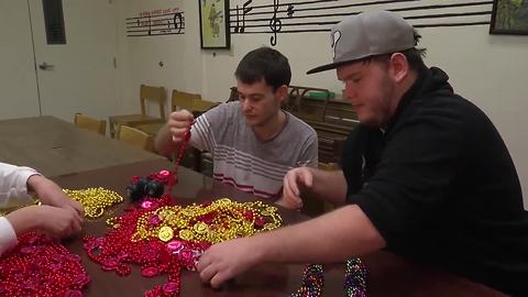 Gasparilla bead recycling helping disabled | Digital Short