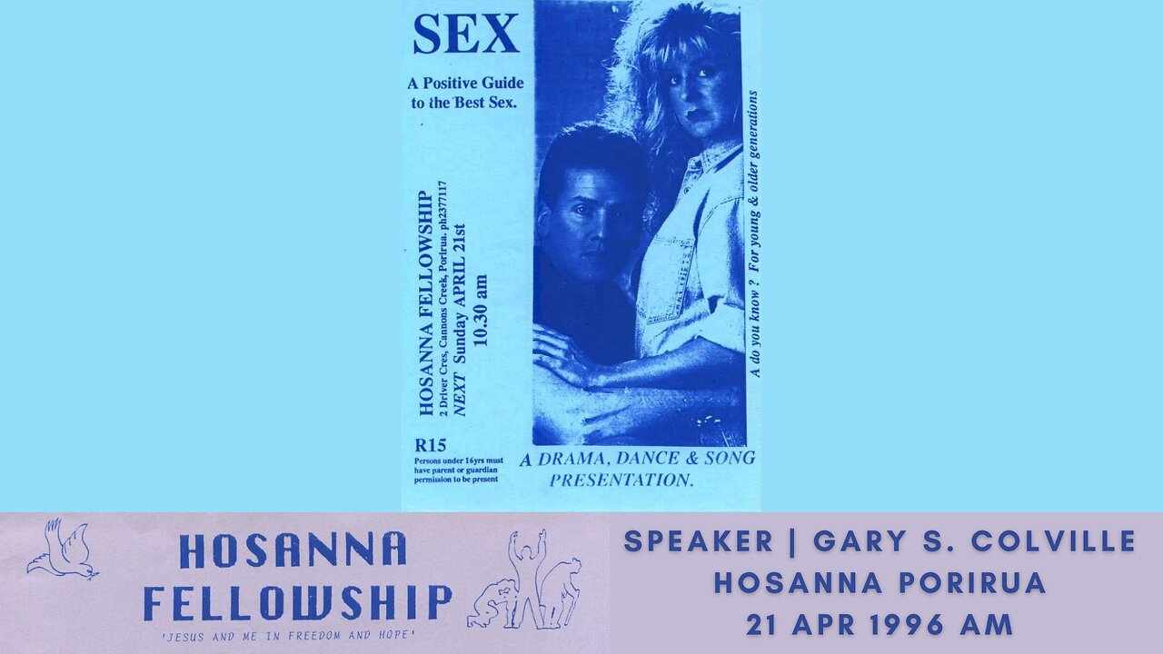 A Positive Guide To The Best Sex (Gary Colville) | Hosanna Porirua