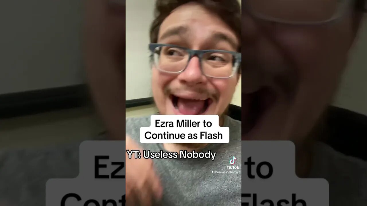 #ezramiller to Continue as #theflash