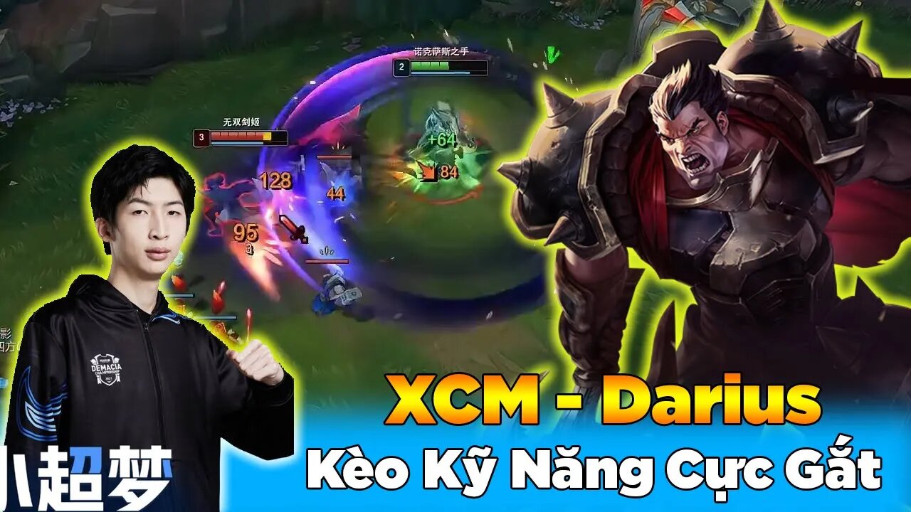 Xiao Chao Meng Darius vs Fiora (LML vs LPL) Kèo Kỹ Năng Cực Gắt