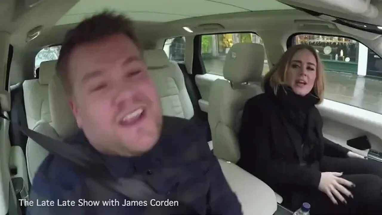 Sneak peek at Adele's Carpool Karaoke with James Corden #carpoolkaraoke