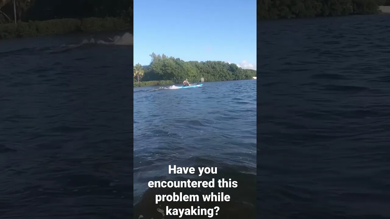 I turned my kayak into a boat, then this happened