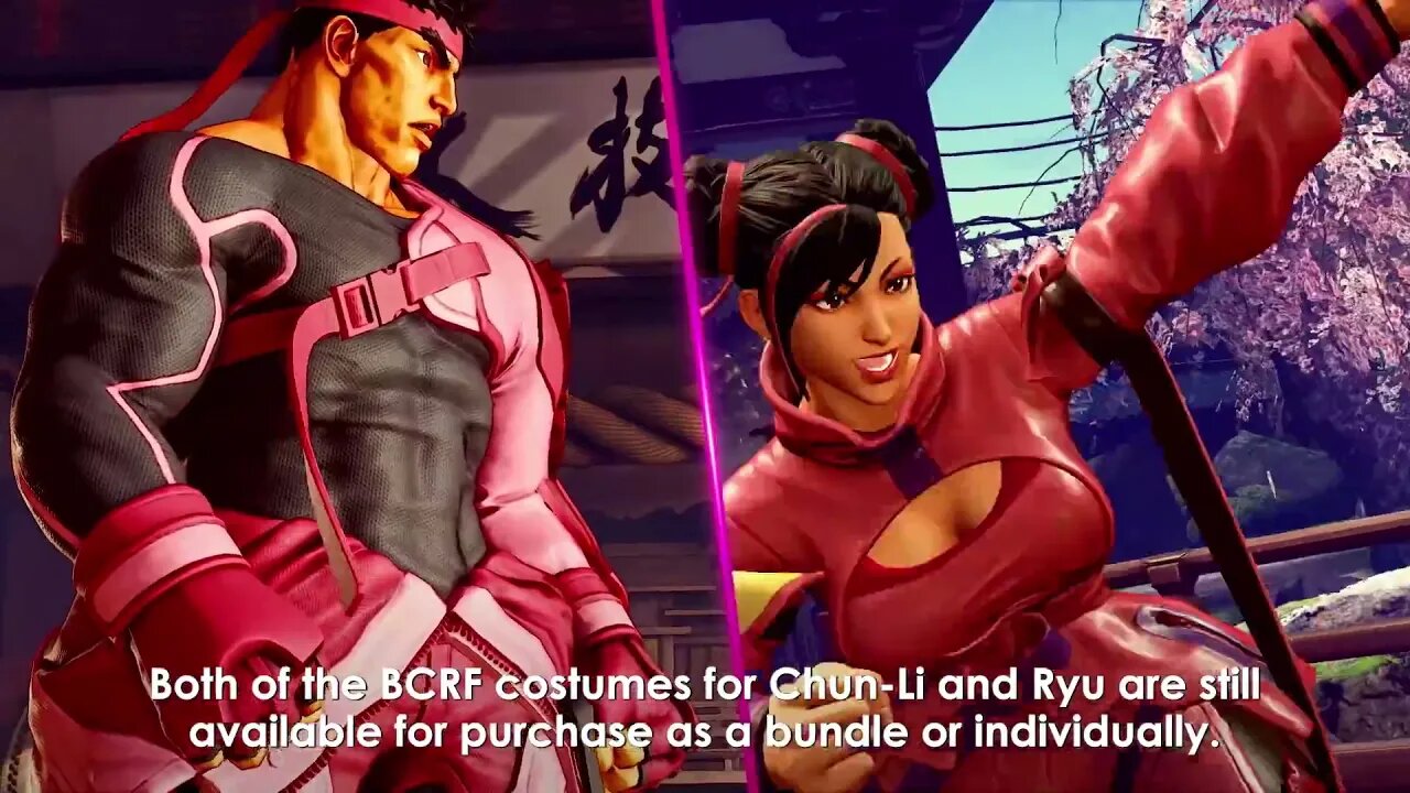 Street Fighter V | Breast Cancer Research Foundation Dev Video - PS4