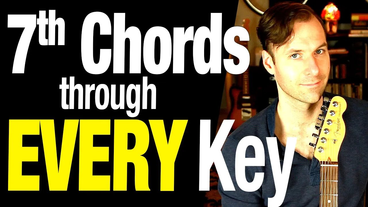 Guitar seventh chords through EVERY key!