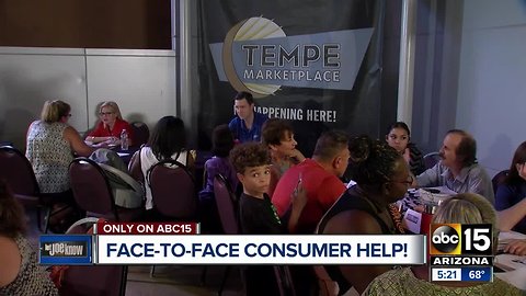 Wednesday: Get help with your consumer problems at Tempe Marketplace