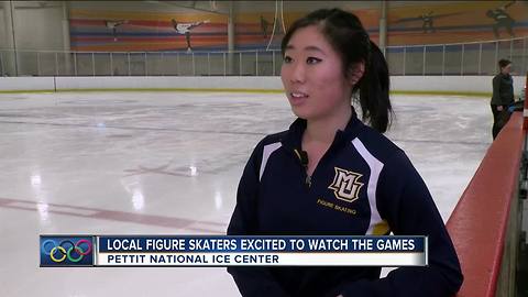 Local Figure Skaters Excited to Watch the Games