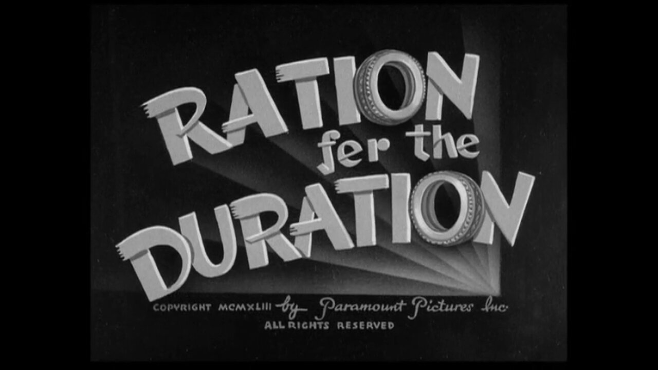 Popeye The Sailor - Ration Fer The Duration (1943)