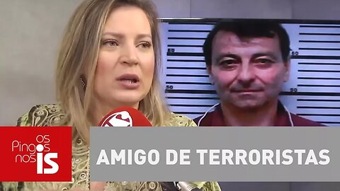 Joice: Lula, o amigo de terroristas, deixou um de "presente" para o Brasil. Fora, Cesare Battisti