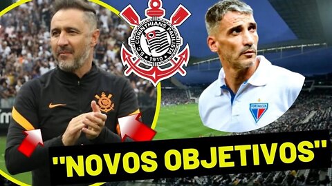 VP: "TRISTE POR SAIR." l NOVOS OBJETIVOS l O CORINTHIANS MUDARÁ