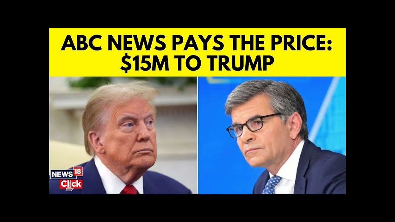 Trump Latest News Today | US President-elect Trump Gets 15 M In ABC Defamation Case | N18G