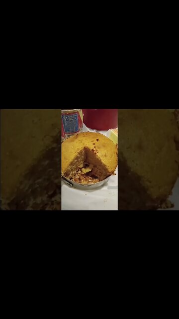 cake made with condensed milk, butter, oatmeal, flaxseedmeal, flour, whipped cream, and egg.