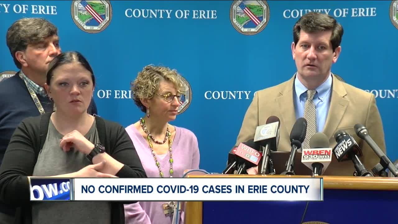 Erie County leaders operating under assumption COVID-19 is in the county somewhere