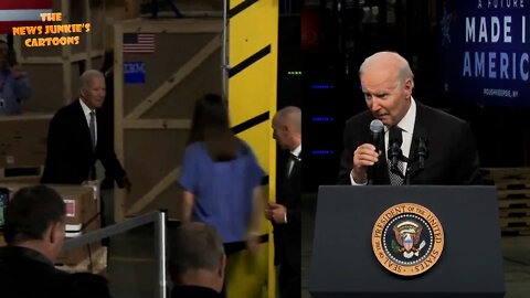 Biden: "I'm only kidding, obviously."