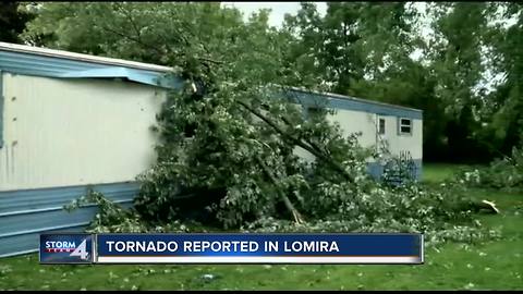 Tornado reported in Lomira, homeowners deal with damage