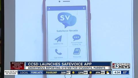 CCSD launches SafeVoice app