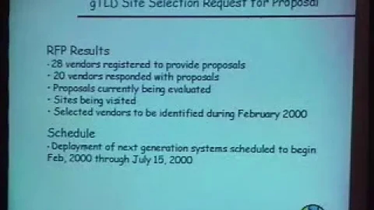 NSI Registry Root gTLD Update