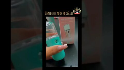 UMIDIFICADOR PORTÁTIL DA SHOPEE!! #shorts