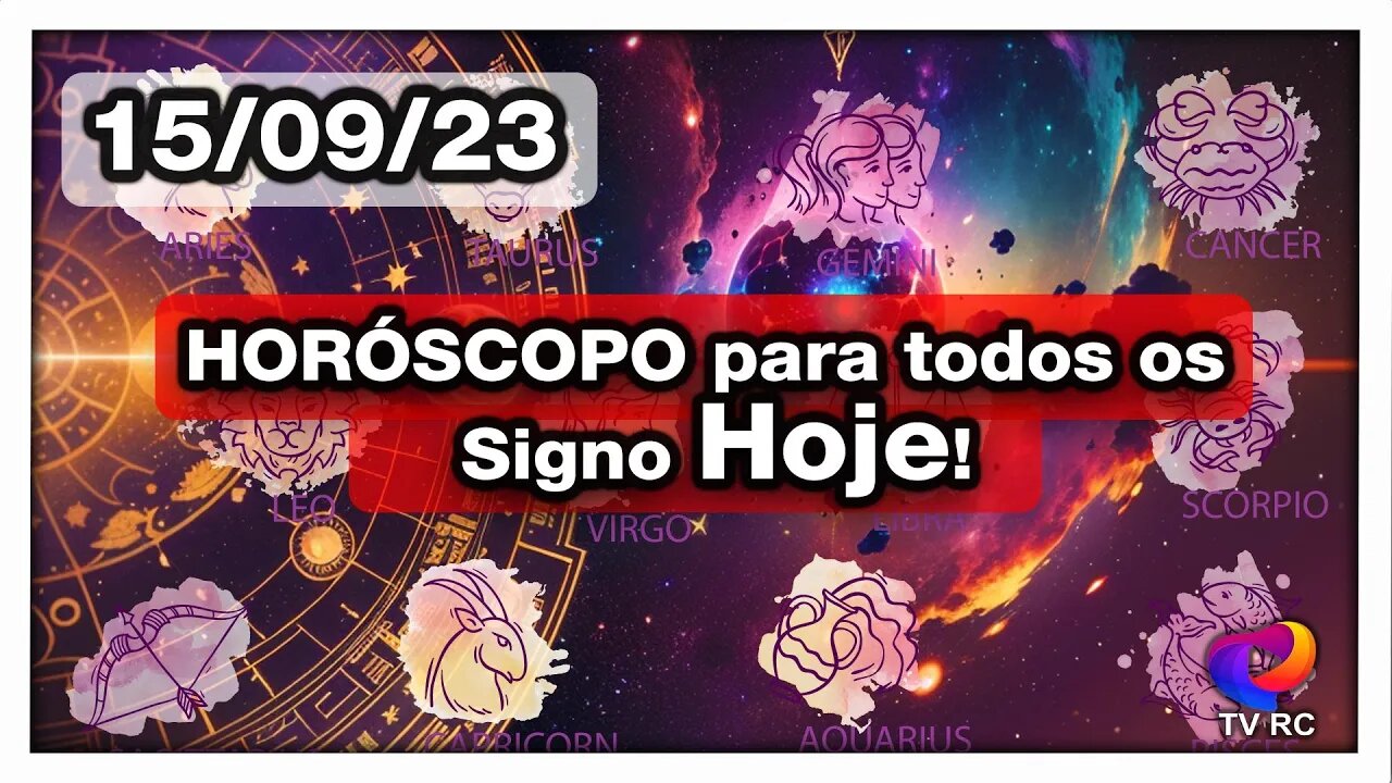 HORÓSCOPO DO DIA - SEXTA 15 DE SETEMBRO | 𝑫𝒊𝒓𝒄𝒆 𝑨𝒍𝒗𝒆𝒔