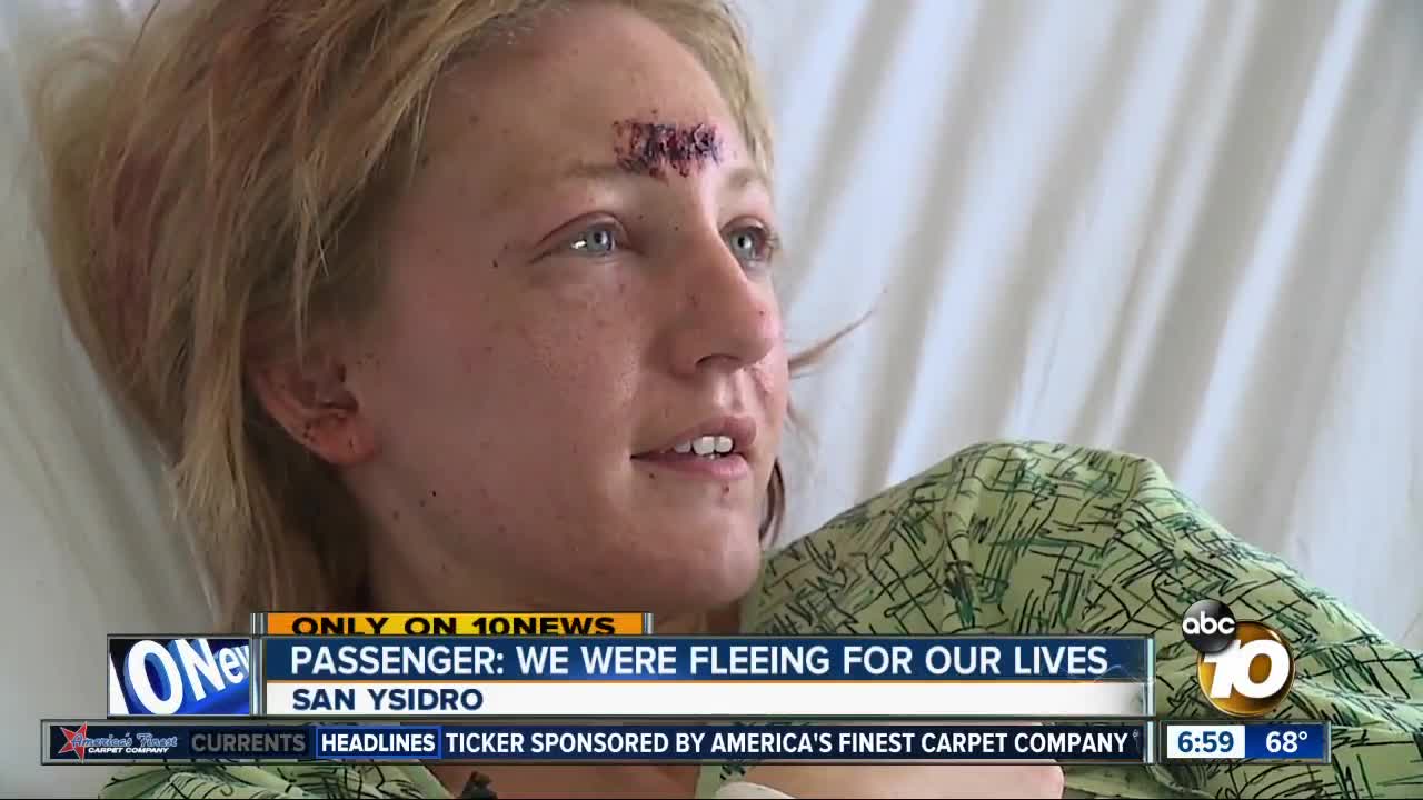 Passenger: 'We were fleeing for our lives'