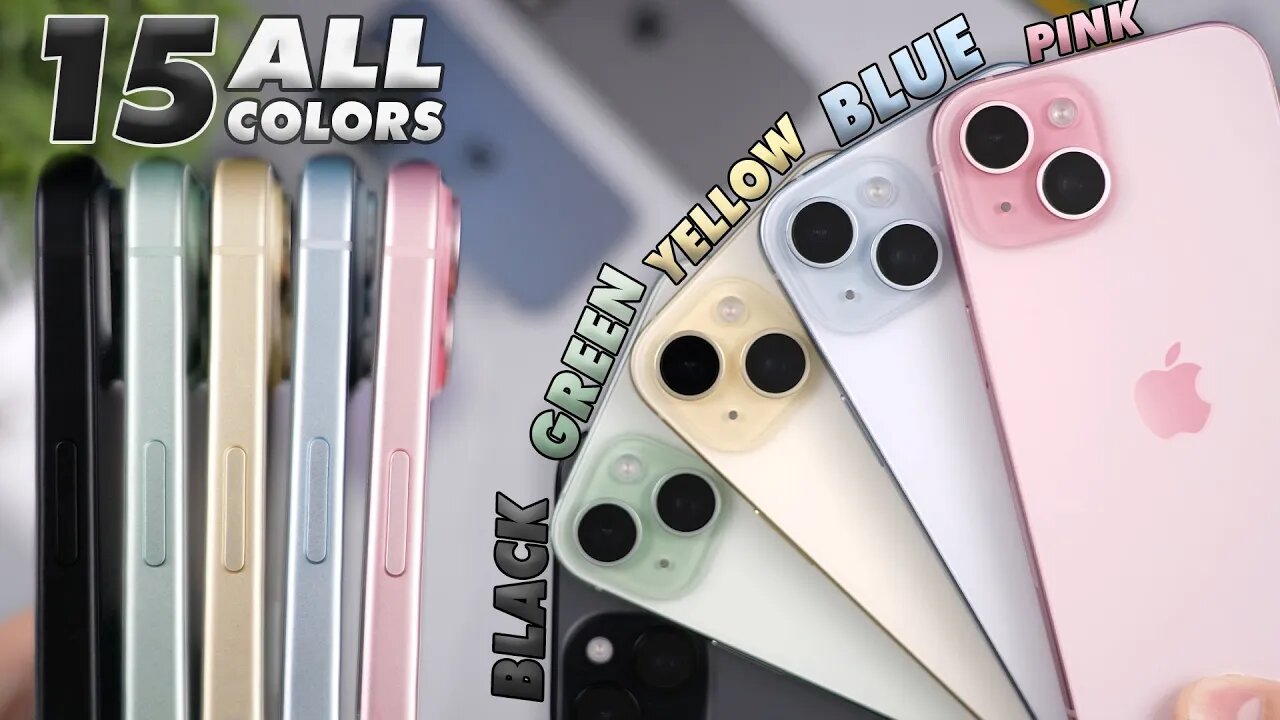 iPhone 15: All Colors In-Depth Comparison! Which is Best?