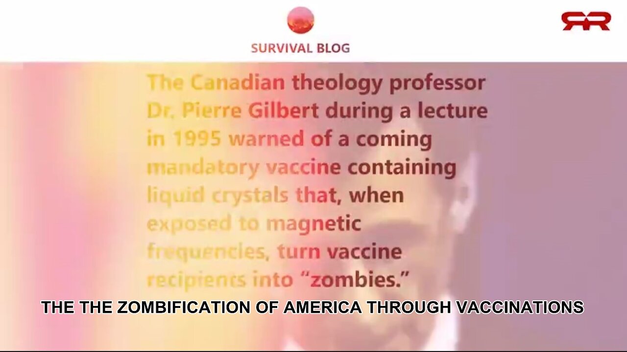 THE ZOMBIFICATION OF AMERICA THROUGH VACCINATIONS