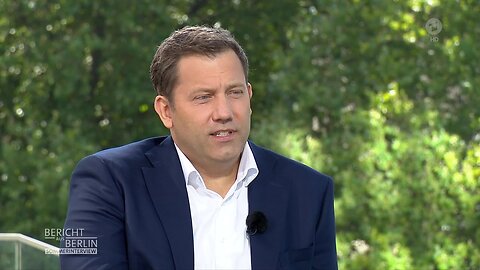 Bericht aus Berlin: Sommerinterview mit Lars Klingbeil, SPD-Vorsitzender