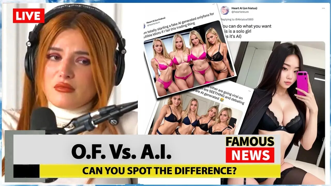 Adult Content Creators In Jeopardy Due To AI? | Famous News