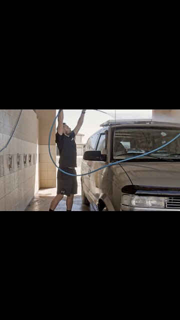 Car Wash ASMR | Chevy Astro Van #shorts