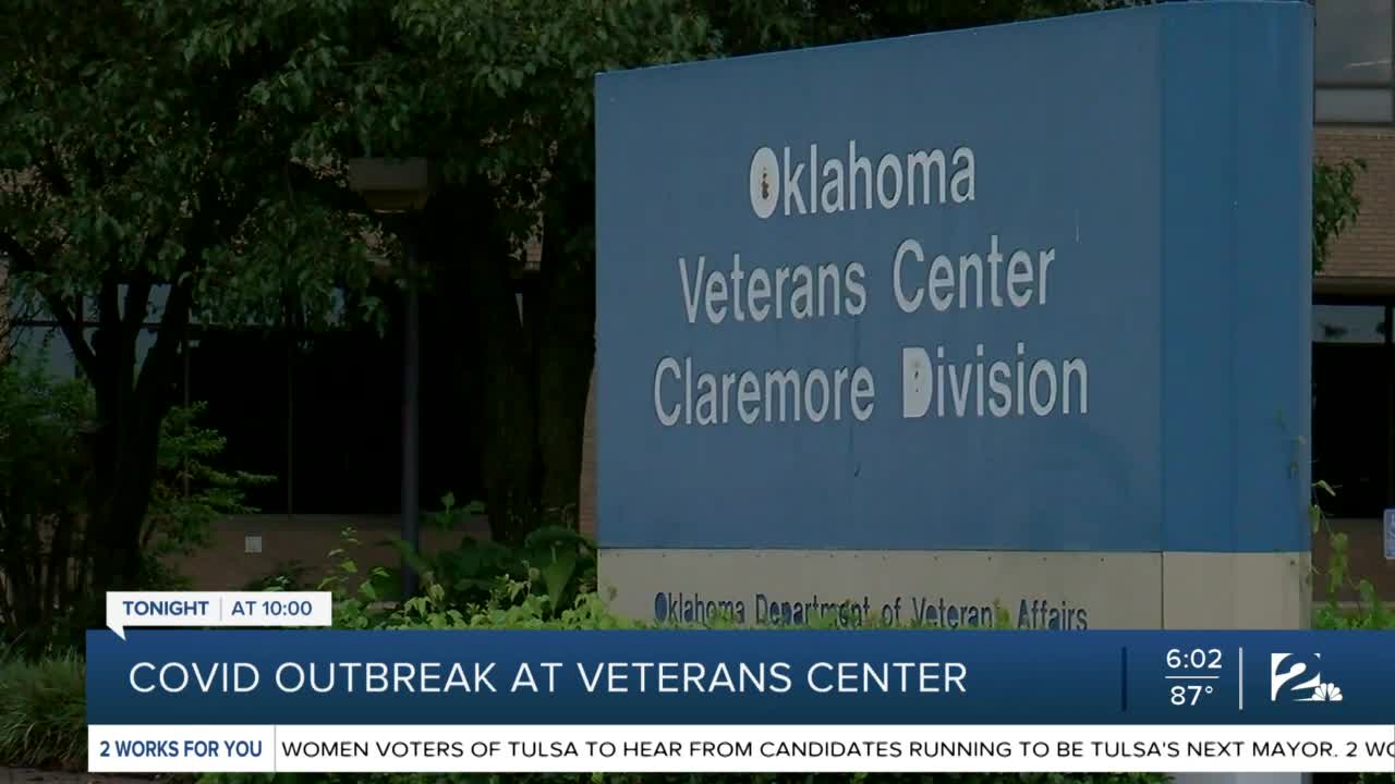 COVID-19 outbreak at Claremore Veterans Center