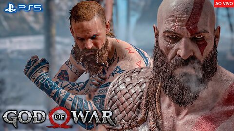 God Of War 2018 Parte Final , Um Esquenta Pro Ragnarok • Ps5 [LIVE]