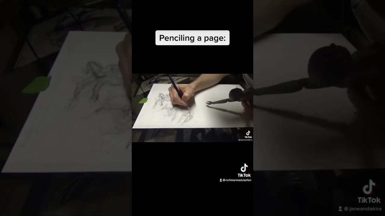 Penciling page 26