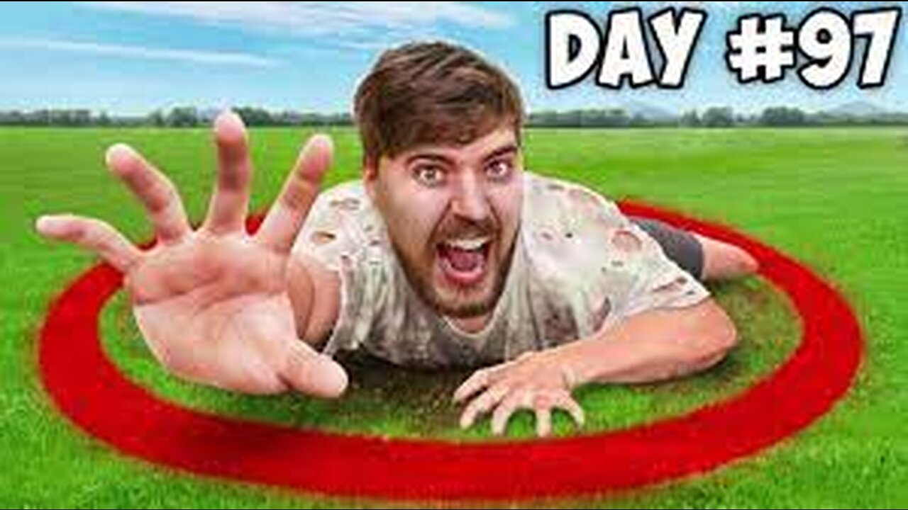 Mr Beast: Survive 100 Days In Circle, Win $500,000