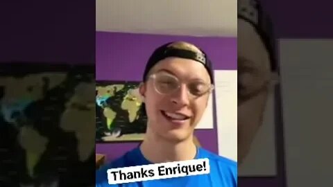 Thanks Enrique! #shorts