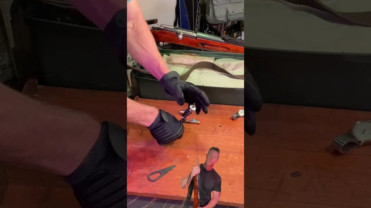 Mosin Nagant Bolt breakdown in 30 seconds!
