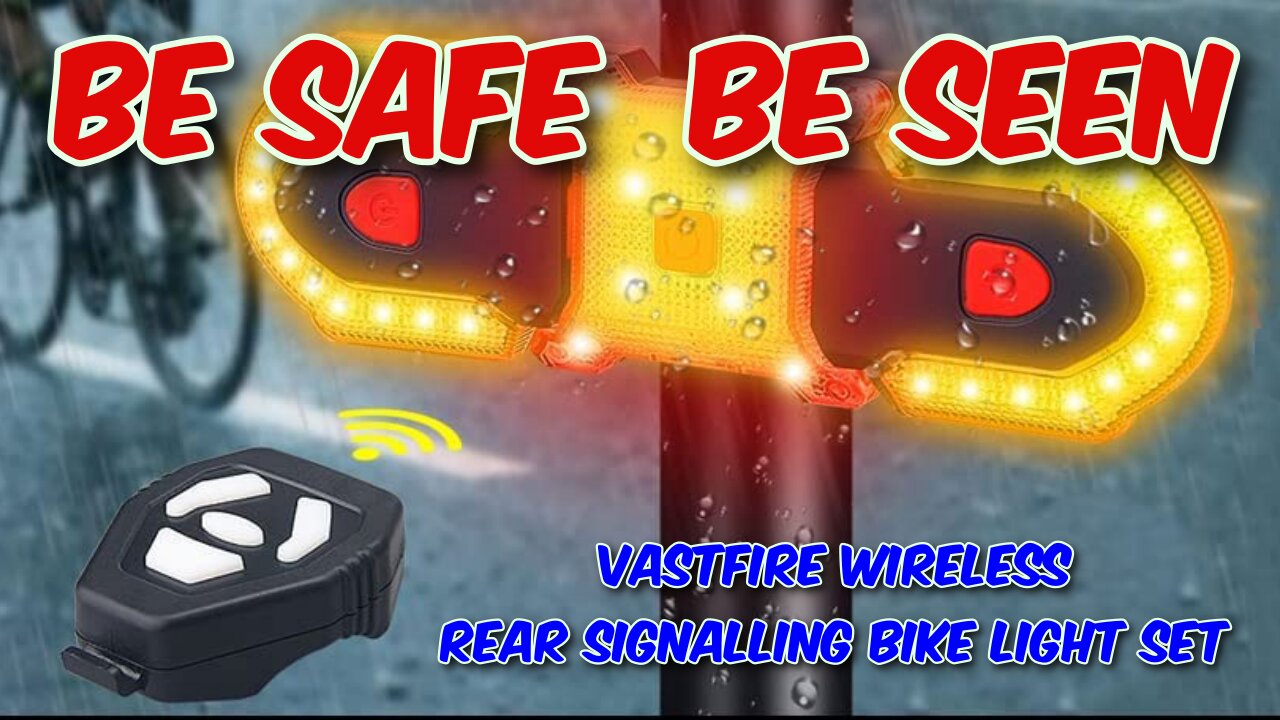 VASTFIRE Rear Signalling Wireless Bike Light Set