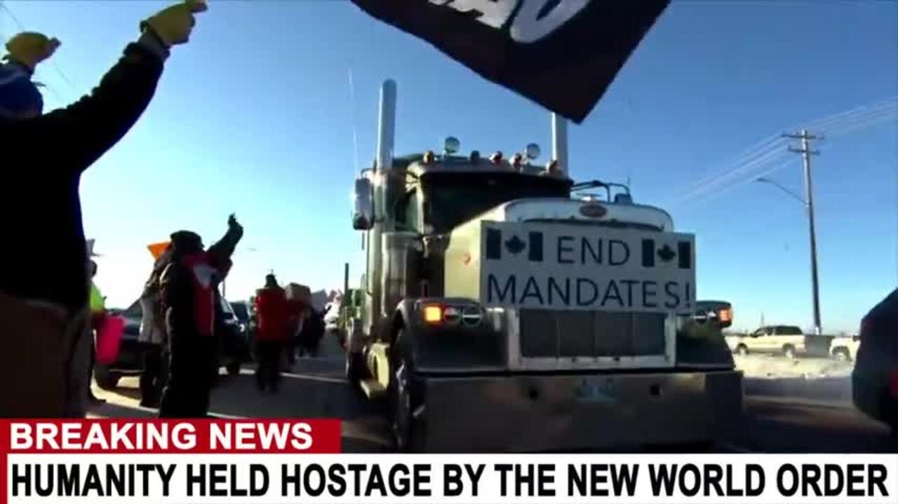 Trudeau Comes Out Of Hiding*MSNBC Calls Freedom Convoy-Cult*Newsome Breaks His Rules Again*Waking UP