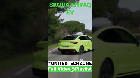 Skoda ENYAQ EV - Electric Best Car!⚡️🚗