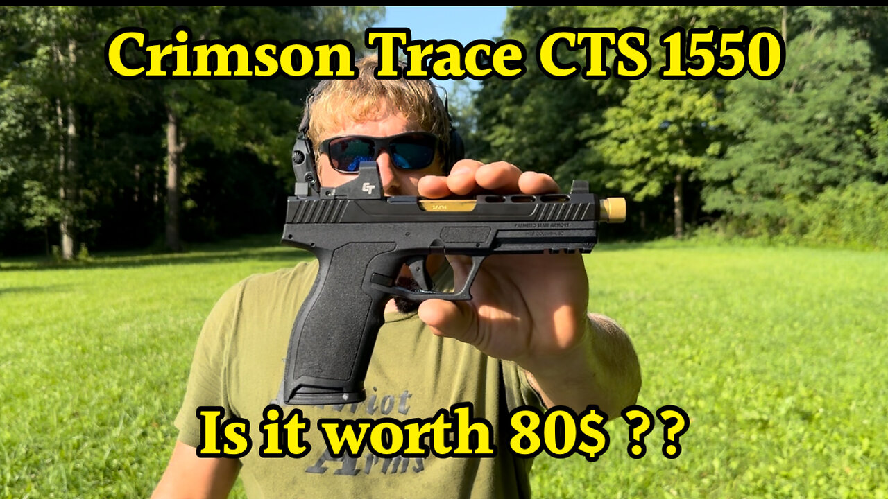 PSA Rock 5.7 with the Crimson Trace CTS 1550 Red Dot Optic Review