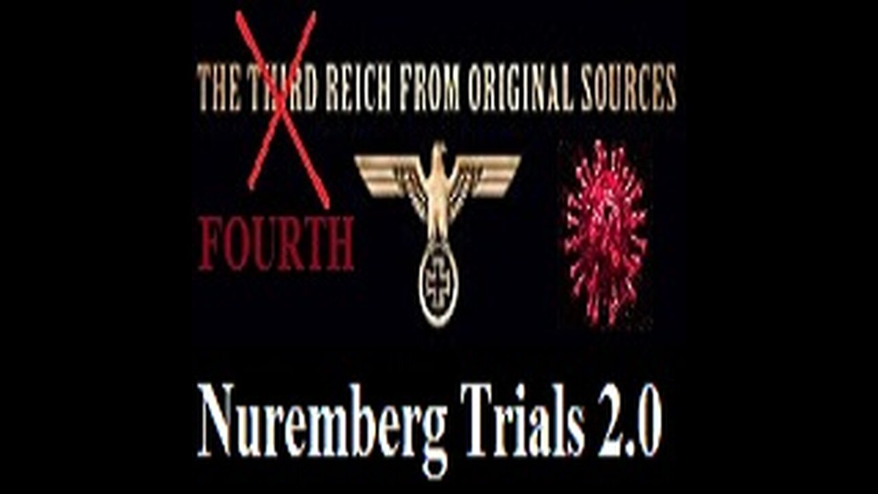 CIA's 4th Reich Nazi Operation Safe Haven at Nuremberg - Sunrise & Paperclip + Nazi NASA & Nuke Hoax