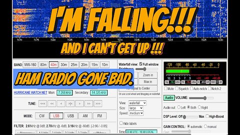 I'm Falling and I can't get up! | Ham radio gone bad.