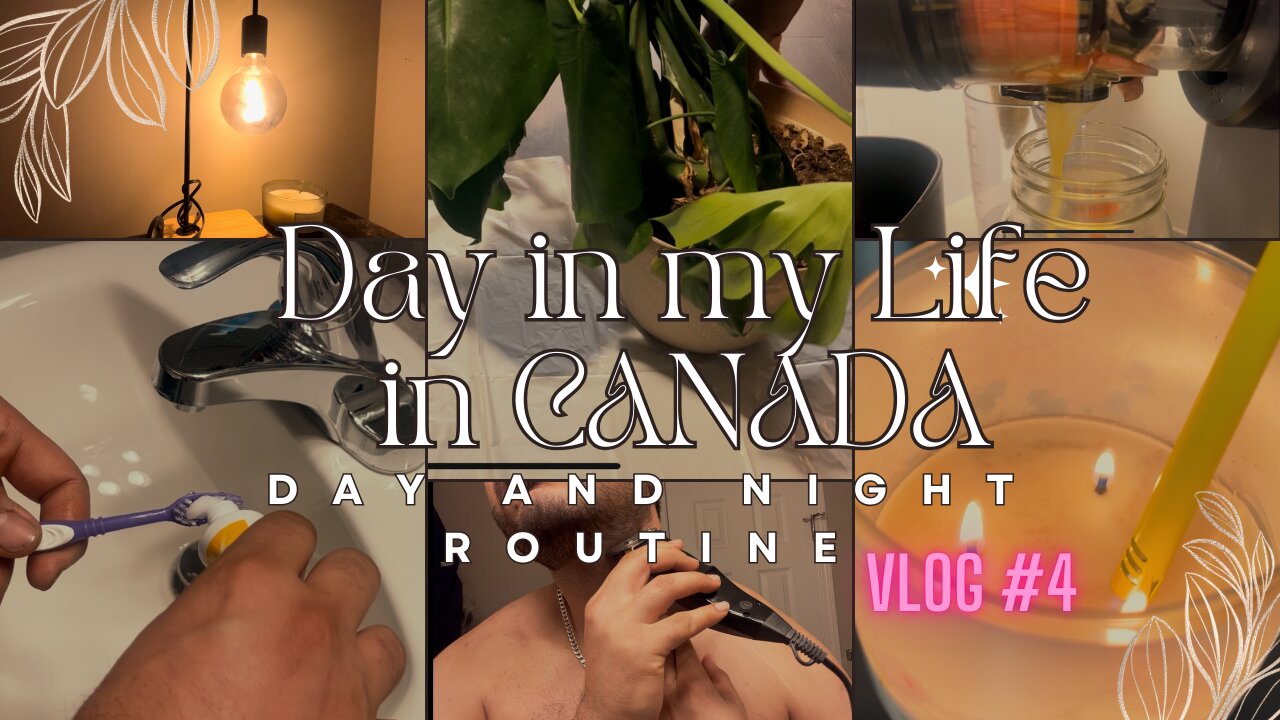 Living Alone in Canada Vlog#4 | Day Off as an Immigrant | Relaxing Morning to Night Routine