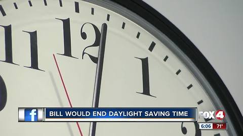 Proposal to nix twice-yearly time change in Florida gains traction