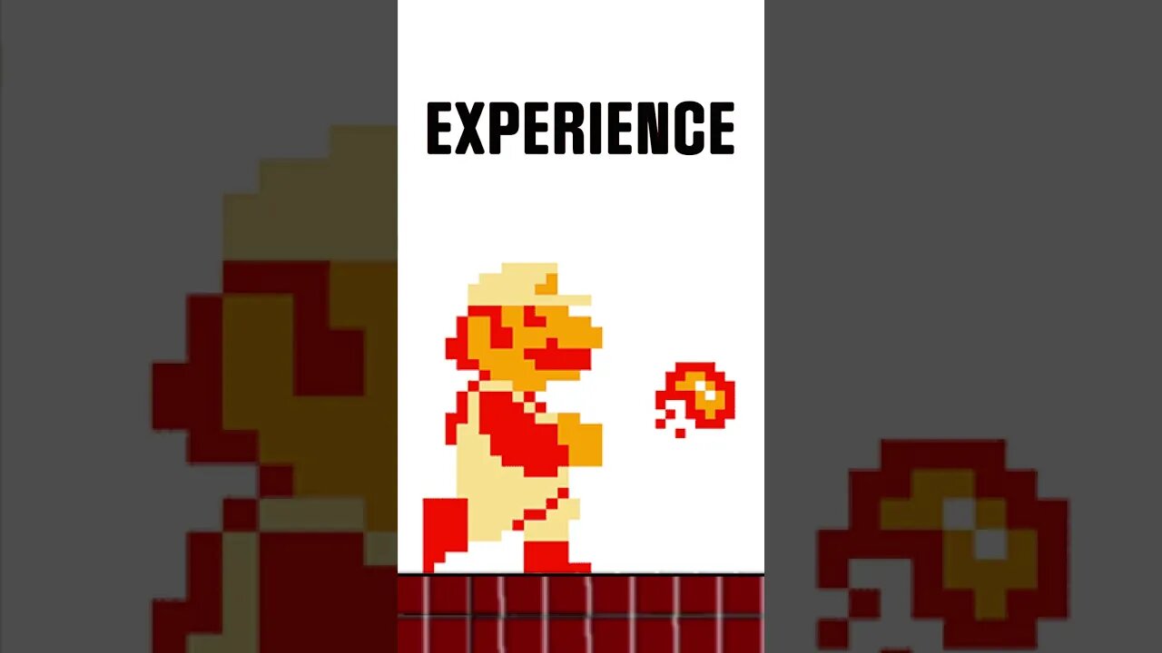focus on the experience...
