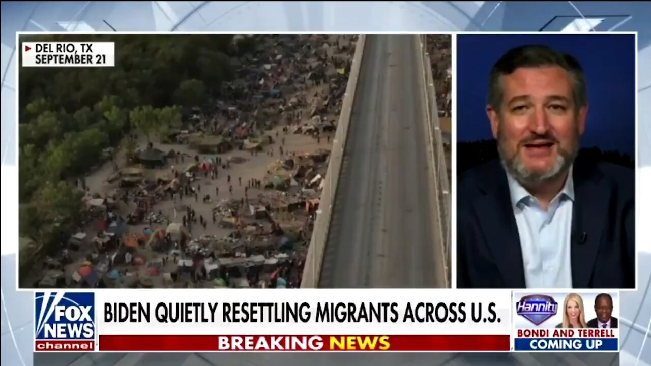 Cruz: Biden Won't Enforce Border Laws Because of The 'Radical Open Borders Left'