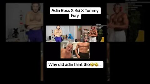 Tommy Fury and ksi do a posing battle😩😱