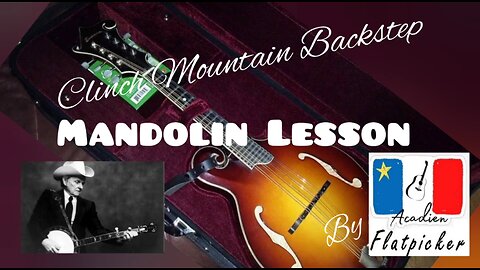 Mandolin Lesson - Clinch Mountain Backstep